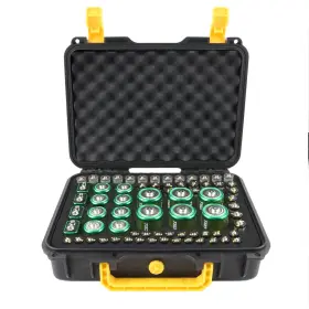 LRY-BC-03 LIYIRUI Battery Organizer Storage Protects Up