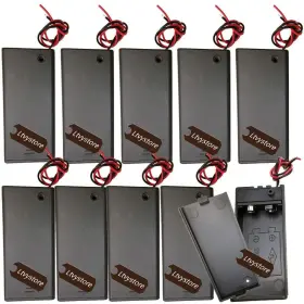 190732210812 LTVYSTORE Battery Holder Box Abs Volt Storage