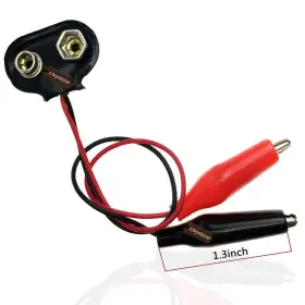 190732210829 LTVYSTORE Battery Snap Alligator Volts Clip Dual #2