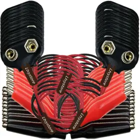 190732210829 LTVYSTORE Battery Snap Alligator Volts Clip Dual