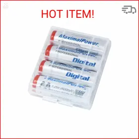 750408367181 MAXIMALPOWER Rechargeable Batteries High Nimh