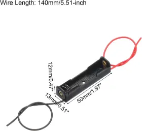 313043534570 MECCANIXITY Battery Holder Box Slots Wire Lead #2