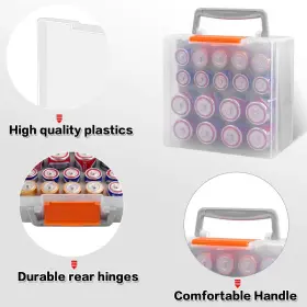 742773947051 MINIMALL Battery Organizer Storage Box Garage #2