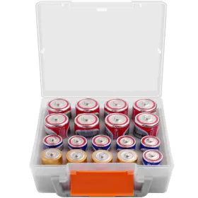 742773947051 MINIMALL Battery Organizer Storage Box Garage