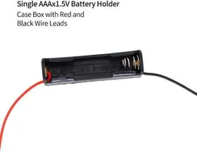 DE-CABLE-22H-702 MULTICOLOREDLED Battery Spring Clip Storage #2