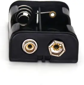 LD1031 MULTICOLOREDLED Battery Holder Box Snap Clip Connect #3