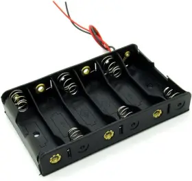 DE-CABLE-22H-330 NEWZOLL Battery Holder Box Organizer Abs