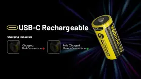 BAT-NITE-16340-NL169R NITECORE Usb Rechargeable Battery #3