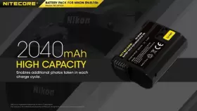 BAT-NITE-NC-BP006 NITECORE Camera Battery Nikon #3