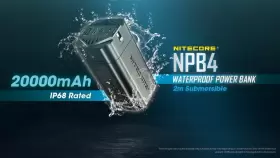 BAT-NITE-NPB4 NITECORE Waterproof Power Bank #2
