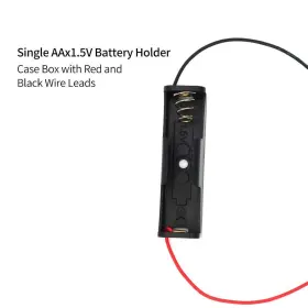 615311740141 OLIREXD Single Battery Holder Cord Wire Leads #2