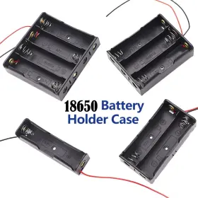 18650 ONESTOP-STORES Battery Holder Box Slot Storage Cell #2