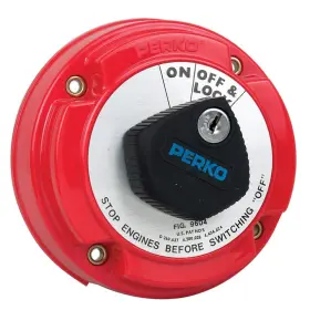 9604DP PERKO Battery Disconnect Switch Alternator Field