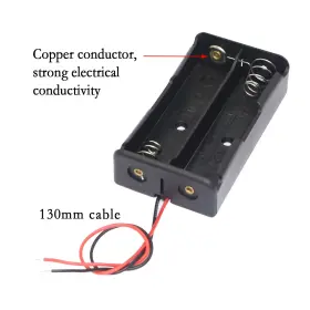 738630373194 PNGKNYOCN Battery Clip Slots Storage Box #3
