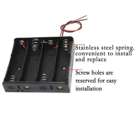 738630373217 PNGKNYOCN Battery Clip Slots Storage Box #2