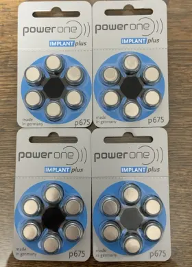 043752009927 POWERONE Hearing Aid Batteries Zinc Air