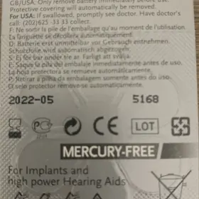 043752188967 POWERONE Hearing Aid Batteries Zinc Air #3