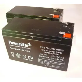 PS12-7-2PACK10 POWERSTAR Razor Force Drifter Go Kart Battery