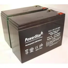 PS12-10-2PACK-08 POWERSTAR Pack Battery Fullriver