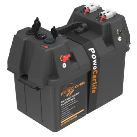 PB002A POWO CARLIFE Smart Battery Box Power Center Usb Ports
