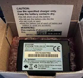 DCS-WA3006BL PSION Teklogix Lithium Ion Rechargeable Battery