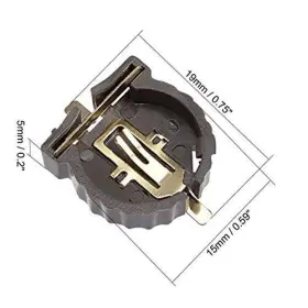 6543877396 QMSELLER Battery Holder Horizontal Coin #3