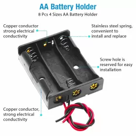 744790367089 QTEATAK Pack Battery Holder Wire #2