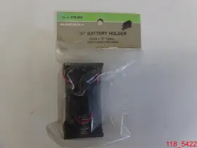 270-403 RADIOSHACK Archer Battery Holder Coded Leads