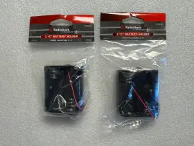 270-0385 RADIOSHACK Radio Battery Holders Leads