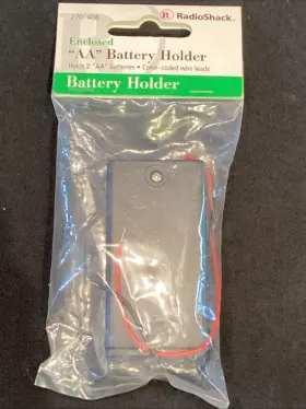 270-408 RADIOSHACK Cell Enclosed Battery Holder Radio