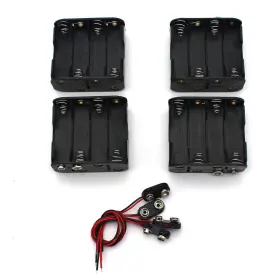 600984928064 RAOGOODCX Thicken Battery Holder Wired Clip Sna
