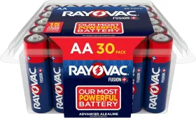 815-30PPTFUSK RAYOVAC Fusion Batteries Pack Double Alkaline