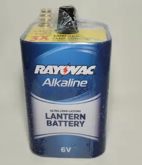 944-2 RAYOVAC Zinc Carbon Battery Mercury Leak Lantern