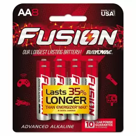 RAY8158TFUSK RAYOVAC Fusion Advanced Alkaline Batteries Pack