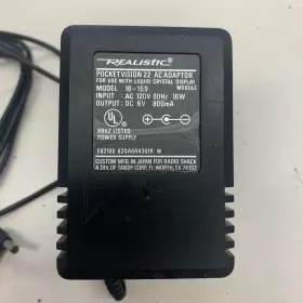 16-159 REALISTIC Pocket Vision Ac Adapter Power Supply #2