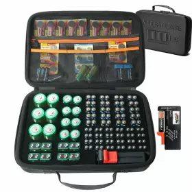 791270898946 RIGICASE Battery Organizer Storage Tester Var