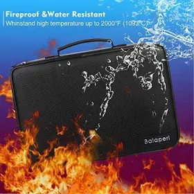 RB100148 RUBUN Fireproof Battery Organizer Storage Tester #3