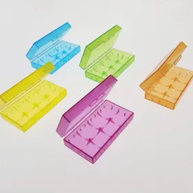 799410149248 SACKORANGE Colorful Battery Storage Holder #3