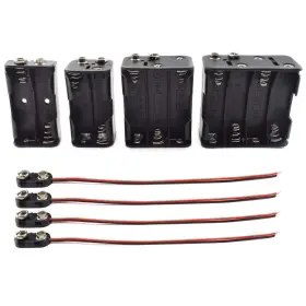 778601555082 SDTC TECH Battery Holder Snap Connector Vol Kit