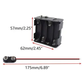 779303533675 SDTC TECH Battery Holder Snap Connector Volt Kit #2