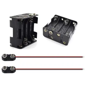 779303533675 SDTC TECH Battery Holder Snap Connector Volt Kit