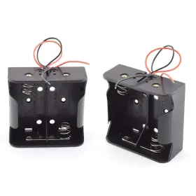779303533736 SDTC TECH Slot Cell Battery Holder Box Wire