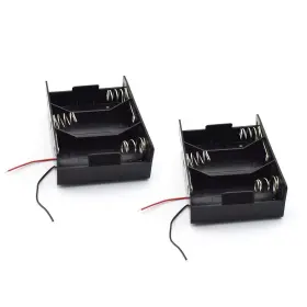 779303533743 SDTC TECH Slot Cell Battery Holder Box Wire