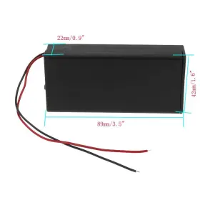 778093064734 SEMETALL Battery Storage Slots Holder #3