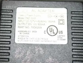 DND-3005 SKYLINK Ac Adapter Charger Power Supply Cord #2