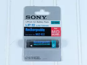 WW-TGUA-2 SONY Lip Ion Lithium Battery Minidisc Walkman