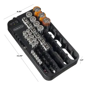 550810ALQ STALWART Battery Organizer Removeable Volt Tester #2