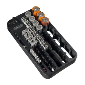 550810ALQ STALWART Battery Organizer Removeable Volt Tester