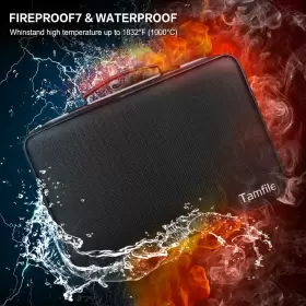 JS-ENDOSCOPE-12-4-137 TAMFILE Fireproof Battery Organizer Bag #2