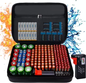 JS-ENDOSCOPE-12-4-137 TAMFILE Fireproof Battery Organizer Bag